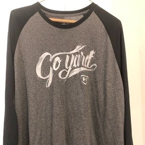 Under Armour 3/4 sleeve baseball shirt